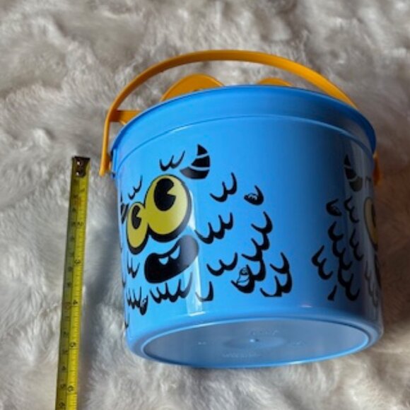 McDonald's Halloween Trick or Treat Blue Boo Bucket with Stickers 2024 New - Picture 9 of 10